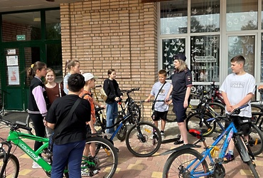 Сотрудники ОМВД России по г.о. Лотошино провели профилактическую  акцию «Береги велосипед!»