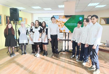 Лотошинским девятиклассникам рассказали о новом проекте Центральной библиотеки