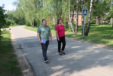 Комплексный обход территорий провел Никита Махлюев