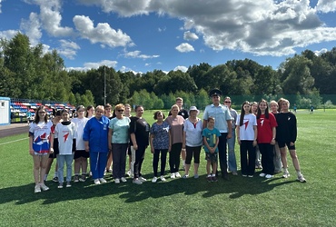 Полицейские ОМВД России «Лотошинский» и представители «Движения первых» присоединились к акции «Зарядка со стражем порядка»