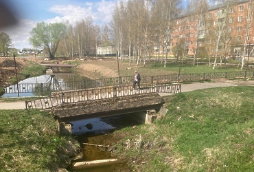 Мост через Красный ручей будет закрыт на ремонт