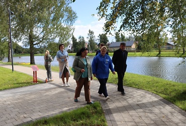 Прибрежная зона «Красный ручей» в Лотошино будет благоустроена к концу октября