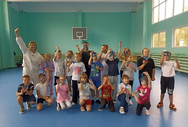 17 сентября в спортивном зале МОУ «Ошейкинская СОШ» прошел «День здоровья» для младших школьников