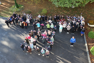 День воссоединения с Россией ДНР и ЛНР, Запорожской и Херсонской областей поддержали флешмобом