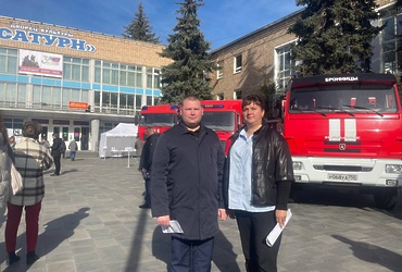 Лотошинская делегация приняла участие в проведении практических показных мероприятий по гражданской обороне для должностных лиц органов местного самоуправления Московской области