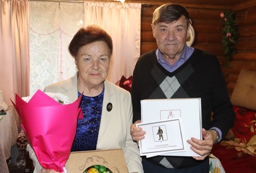 С юбилеем поздравили жительницу деревни Новое Лисино