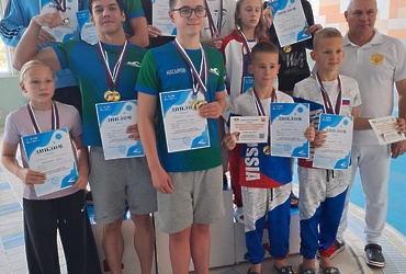 Лотошинские пловцы приняли участие в открытых соревнованиях по плаванию «Кубок главы» городского округа Власиха