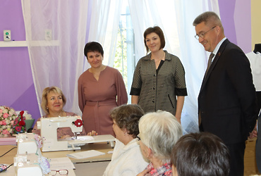 Новое оборудование для швейной мастерской от депутата Мособлдумы