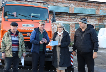 Лотошинское МУ «Благоустройство» получило новую технику