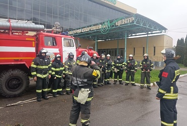 Работники ГКУ МО «Мособлпожспас» ликвидировали условный пожар на территории округа Лотошино