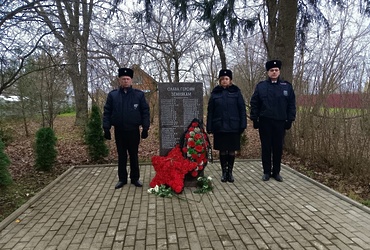 Сотрудники ОМВД России «Лотошинский» почтили память погибших коллег и товарищей