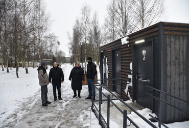 Александр Шагиев проверил ход работ в сквере «Славянской дружбы»