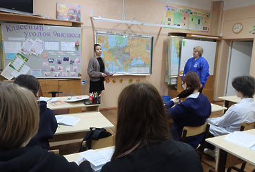 О контрнаступлении советских войск под Москвой поговорили в Микулинской гимназии