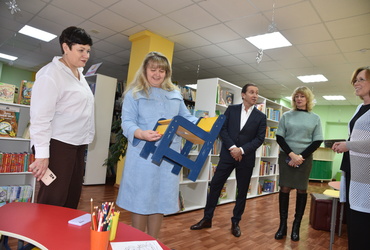 Для Лотошинской библиотеки приобретена новая мебель