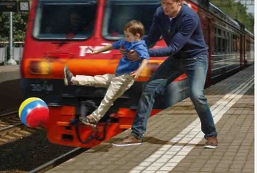 Железная дорога — зона повышенной опасности!