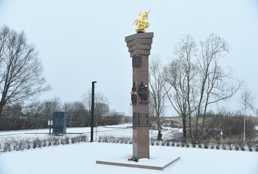 Стела в деревне Калицино открыта для общего доступа граждан с 22 декабря