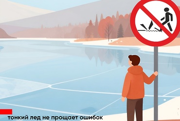 Осторожно: тонкий лёд!
