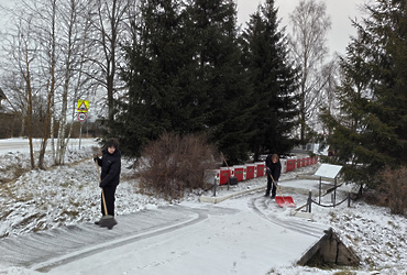 Мемориал в деревне Савостино привели в порядок